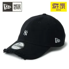 NEW ERA ニューエラ キャップ 9TWENTY 920 MLB Damaged Cap ダメージ キャップ ニューヨーク・ヤンキース ブラック 14745056 メンズ レディース【ムラスポ公式】