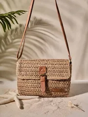 バッグ レディース ショルダーバッグ 新作 ファッション 編み込みバッグ ショルダー/クロスボディバッグ レディース カジュアルスタイル、編み込みデザイン、ホリデー必需品、旅行、バカンス、ホリデー&ビーチバケーショ