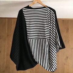 MARC LE BIHAN 変形 ポンチョ風 カシュクール シルクブラウス - メルカリ