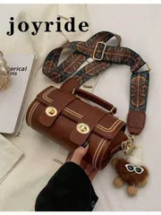 バッグ レディース ハンドルバッグ 1個 ミニチュアヴィンテージシリンダーハンドバッグ (ファーアクセサリー付き) 女性の日常使い