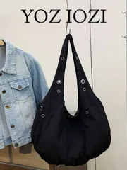 バッグ レディース ショルダーバッグ 韓国風ナイロン ユニークデザイン 脇下ワンショルダートートバッグ、多用途ファッション通勤カジュアルショルダートートバッグ レディース