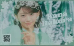 CUTIE STREET 1st Single かわいいだけじゃだめですか? ラッフルくじ 板倉可奈 【G賞】アーケードカード風クリアカード