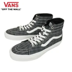 バンズ VANS ヴァンズ【箱無し】SK8-HI TAPERED スケートハイ スケーターハイUV BEADS BLACK ブラック 黒 チェック グレーメンズ レディース スニーカー 靴 スケボー ハイカット