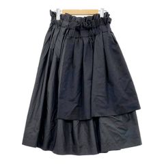 膝丈スカート 黒noir keininomiyaコムデギャルソン CDG - メルカリ
