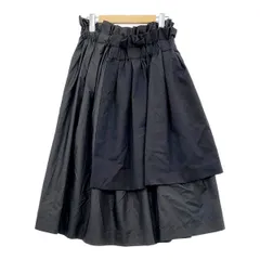 noir kei ninomiya COMME des GARCONS ノワールケイイニノミヤ ギャルソン アシンメトリープリーツスカート AD2018 XS ボトムス IL18766■のサムネイル