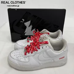 Supreme×NIKE/シュプリーム×ナイキ AIR FORCE 1 LOW/エア フォース 1 ロー ホワイト CU9225-100/26.0