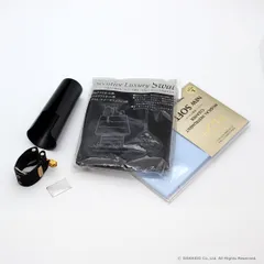 ロブナー　テナーサックス用リガチャー　ヴェルサシリーズ　V-2R＆エグゼクティブ・ラグジュアリースワブ SSWAB-SXB2＆トレシー クロス セット　【特価品】