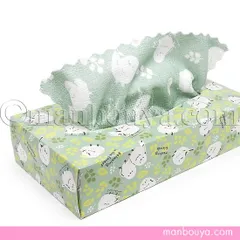 【SALE 40％OFF】シマエナガ グッズ かわいい マイクロファイバータオル 20枚 箱入り グリーン シュガーフェイス