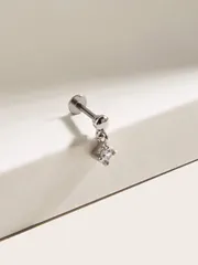 ジュエリー レディース イヤーアクセサリー  1個 ラインストーン ドロップピアス