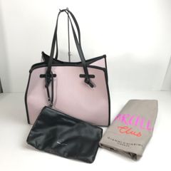ジャンニキャリーニ マルチェッラ パープル バッグのみ オシャレ 大 