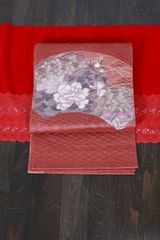 紬　白　ブルー　グレー　唐花　後染め　K140 紬 白 ブルー グレー 唐花 後染め K140の通販 by キモノリザーブ｜ラクマ