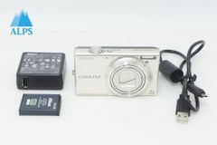 Nikon デジタルカメラ COOLPIX S6200 プラチナシルバー 748 - メルカリ