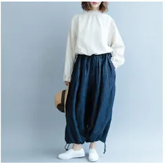 &シャツ レディース トップス  長袖 秋  無地 フリルネック 大きいサイズ ゆったり 可愛い 体型カバー コーデ 春通勤 通学