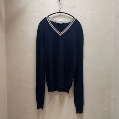 PRADA SPORT Vネック ボーダー ニット セーター プラダスポーツ 中古・古着通販】PRADA (プラダ) Wool Striped Sweater/ボーダーニット