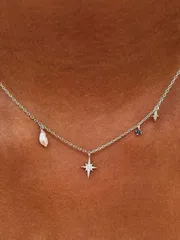 ジュエリー レディース ネックレス 女性用ペンダントネックレス シルバー製 星座 デートやカジュアルにも最適