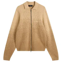 ダイム メンズ アウター ニット・セーター Dime Mohair Double Zip Knit Camel キャメル