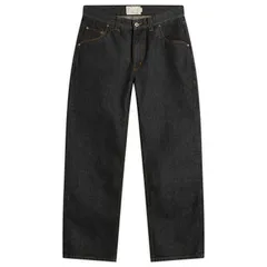ダイム メンズ ボトムス カジュアルパンツ デニム Dime Straight Denim Pants Black Washed ブラックのサムネイル