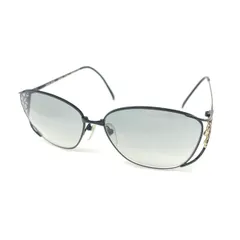 HANAE MORI ハナエモリ ニコン製/サングラス  ストーン ヴィンテージ品   ブラック レディース / 240001199910のサムネイル