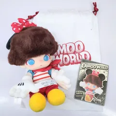 DIMOO WORLD × DISNEY シリーズ ぬいぐるみキーチェーン ミニーマウス