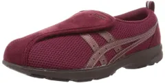 アシックス asics ウェルネスウォーカー スニーカー 面テープ 3E相当 アシックスウォーキング ライフウォーカー307(W) レディース ワイン/ワイン 22.0 cm 3E
