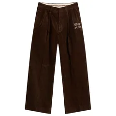ヒューマンメイド メンズ ボトムス カジュアルパンツ コーデュロイ プリーツ Human Made Corduroy Pleated Trousers Brown ブラウンのサムネイル
