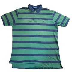 FRED PERRY ダークグリーン ストライプ ポロシャツ Sサイズ - メルカリ