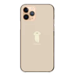 iPhone 17e ケース カバー アイフォン17e スマホケース ハードケース ポメプー ポメラニアン プードル わんちゃん かわいい シンプル ワンポイント くすみカラー スマホカバー カラー10