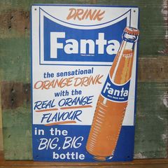 昭和 レトロ 看板 FANTA - メルカリ