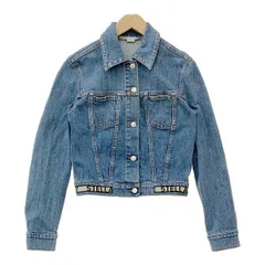Stella McCartney ステラマッカートニー デニムジャケット ショート丈 レディース Sサイズ相当 インディゴブルー アウター DL18477■のサムネイル