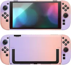 NABI_961 Switch 2対応 保護カバー新登場-ドック対応Lwuckbarrt スイッチ2用ケース PC硬質 分体式設計 全面保護 耐衝撃 転倒防止 擦れ防止 指紋防止 超薄型 軽量 取付簡単 switch 2専用ケース アクセサリー ( 0415