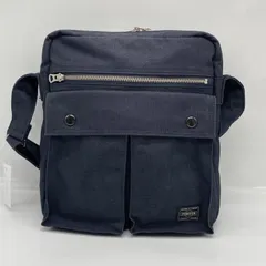 BN8463● PORTER SMOKY ポーター スモーキー  SHOULDER BAG 592-26368 ショルダーバッグ ネイビー　美品