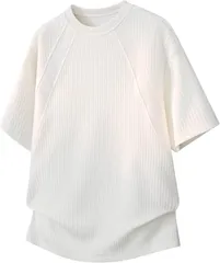 NABI_957 white-2XL tシャツ メンズ 半袖 夏服 おしゃれ カットソー ティーシャツ 大きいサイズ 人気 無地 シンプル オシャレ ゆったり 涼しい 快適 柔らかい肌触り ファッション かっこいい 春夏秋 トップス white-2 0415