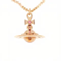 【ギフト対応可】ヴィヴィアンウエストウッド VIVIENNE WESTWOOD ネックレス New Tiny Orb Pendant オーブ ペンダント ピンクゴールド レディース アクセサリー ジュエリー 人気 ブランド おしゃれ 記念 プレゼント 送料無料のサムネイル