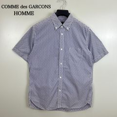 COMME des GARCONS HOMME ギャルソン ストライプ半袖シャツ - メルカリ