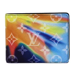 ルイ ヴィトン LOUIS VUITTON ポルトフォイユ･ミュルティプル 二つ折り財布 モノグラム･サンセット M80954 マルチカラー 【中古】Aランク