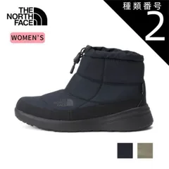 種類2：(K)ブラック/US6.0(23cm) ザ・ノース・フェイス スノーブーツ レディース NFW52273 ヌプシ ブーティ ウォータープルーフ VIII ショート ノースフェイス 防水ブーツ ウィンターブーツ ショートブーツ 防寒シューズ 冬靴 (26