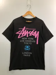 【中古品】STUSSY ステューシー WORLD TOUR TEE 半袖Tシャツ ショートスリーブ 【142-260415-AS-30-min】