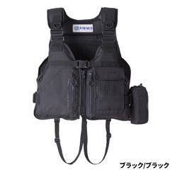 RBB フィッシングベストLIMITED ブラック - メルカリ