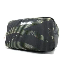 【未使用品!!】 DIESEL ディーゼル ハンドバッグ 迷彩柄 ノベルティ BIGポーチ セカンドバッグ