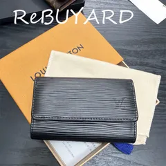 【ほぼ新品】LOUIS VUITTON エピ 6連キーケース ブラック