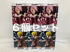 未開封 NARUTO疾風伝 Grandista うずまきナルト 春野サクラ 6個セット LF4846 f101