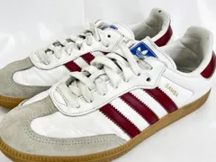 adidas アディダス サンバ OG SAMBA OG IF3813 レザー ローカット スニーカー size23.5/白×赤 ■■レディース