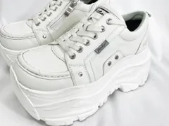 YOSUKE ヨースケ 厚底 レースアップ スニーカー sizeM(23.0-23.5)/白 ■■レディースのサムネイル