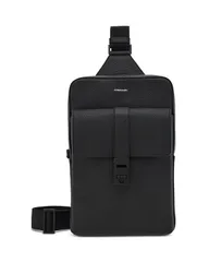 フェラガモ メンズ バッグ ショルダーバッグ FERRAGAMO Twins Crossbody Bag Neroのサムネイル