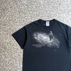 GILDAN / 10’s- albert einstrin tee sizeM　ギルダンボディ　アインシュタイン　フォトTシャツ 惑星 相対性理論 ブラック　黒　ユニセックス　半袖Tシャツ M