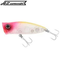 ルアー H.B コンセプト ファルケン R BPポッパー 60 クリアピンククラウン【ゆうパケット】