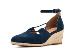 【送料無料】 ケネスコール レディース スリッポン・ローファー シューズ Ori Navy Suede