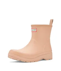 【送料無料】 ハンター レディース ブーツ・レインブーツ シューズ Play Short Rain Boots Medium Natural