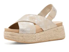 ジェイスライド レディース シューズ ヒール JSlides Berlin Sand Metallic サンドのサムネイル