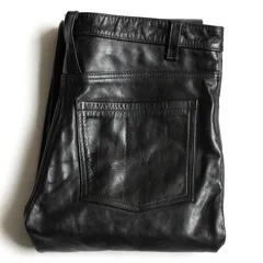 【美品】VANSON 【レザーパンツ】36 ブラック USA製 バンソン 26040395のサムネイル